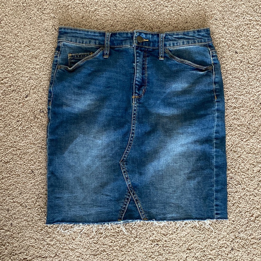 Jean skirt size 6